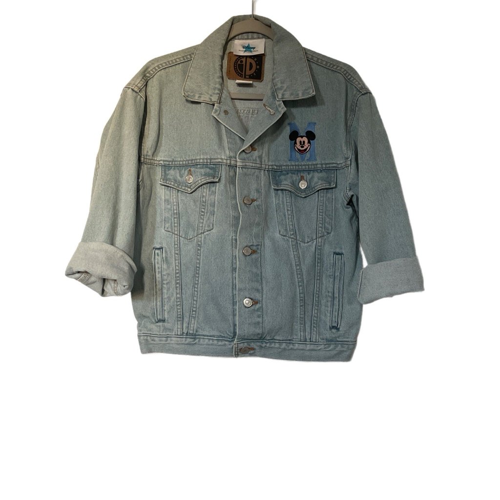 Vintage Disney Promotional Mickey Mouse Denim Jacket Excellent Condition Adult S